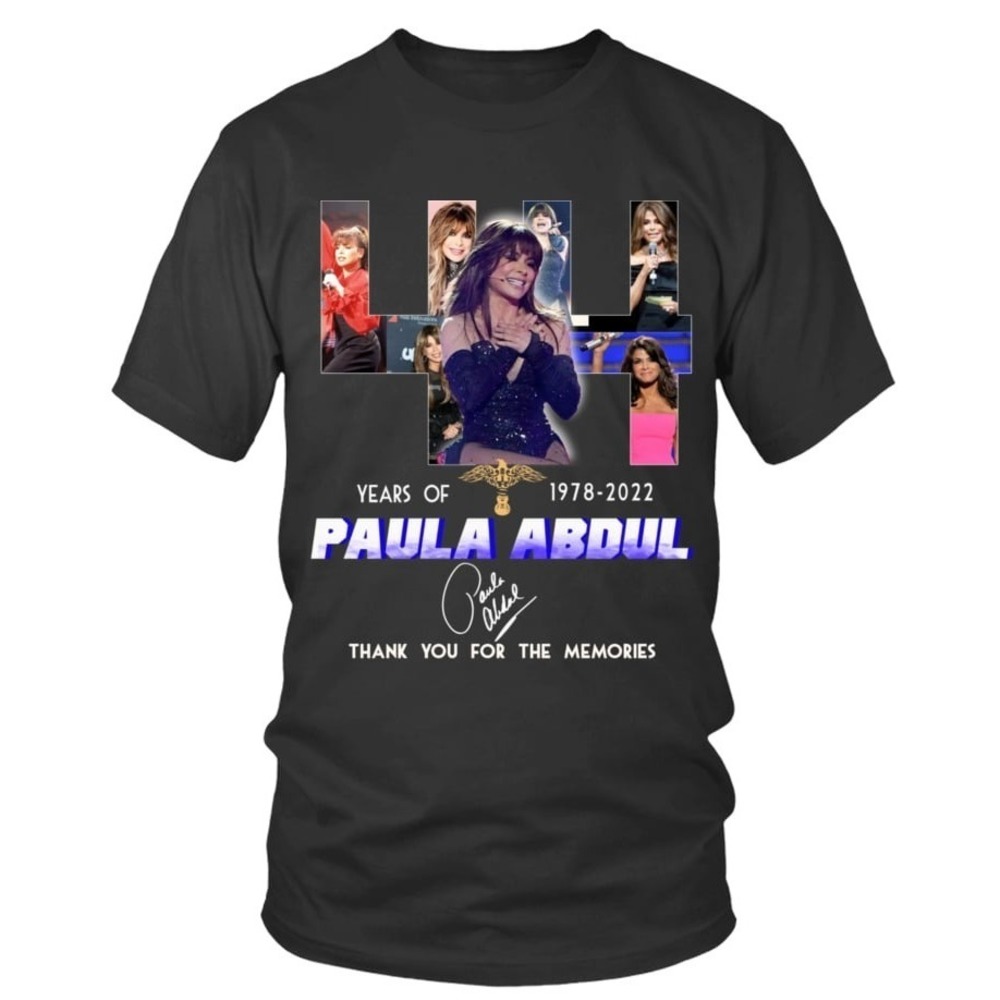 PAULA ABDUL 44 YEARS Unisex T-shirt Gift For Fan